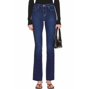 L'AGENCE Ruth Straight Leg Jeans Size 23 Colour Sutton Dark Blue